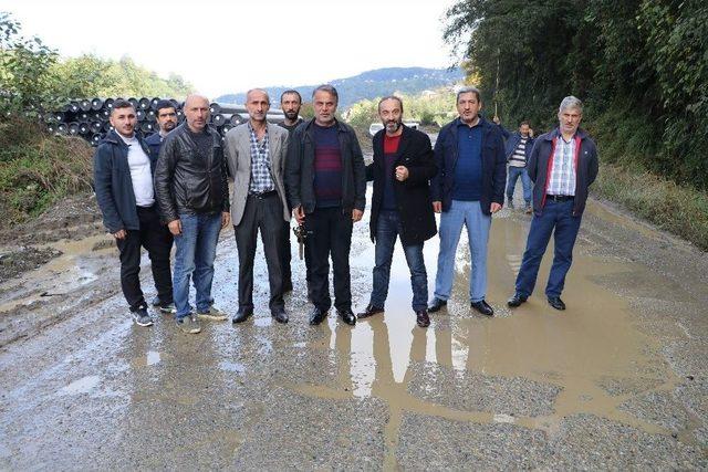 Olta İle Yol Protestosu