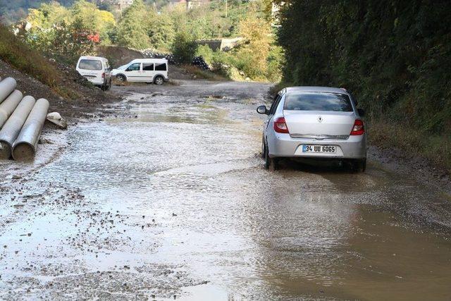 Olta İle Yol Protestosu