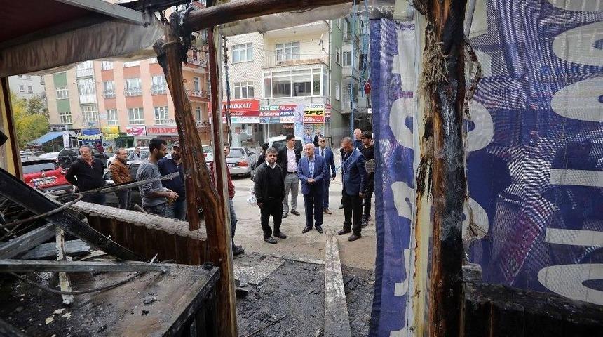 K&uuml;l Olan İş Yerine Başkan Yaşar Desteği