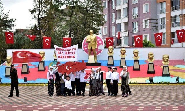 Cumhuriyet Bayramı İnönü’de Coşkuyla Kutlandı