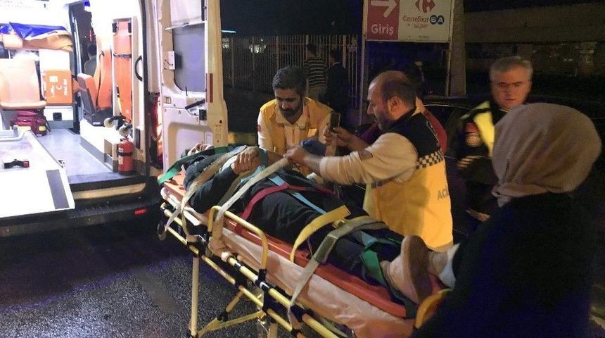 Karab&uuml;k&rsquo;te Trafik Kazası: 1 Yaralı