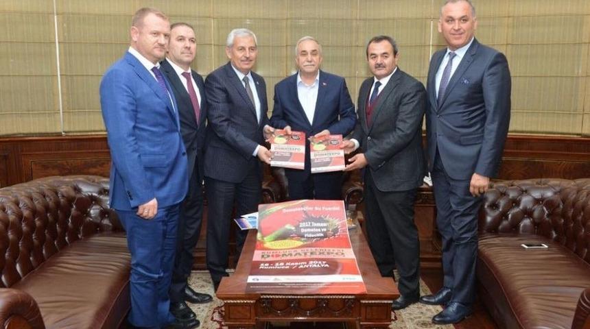 Tarım Bakanı &rsquo;domatexpo&rsquo;ya Gelecek