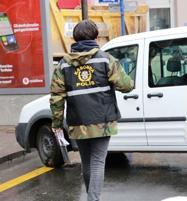 Araç Koltuğunun Altından Sarkan Kablolar Bomba Paniğine Neden Oldu