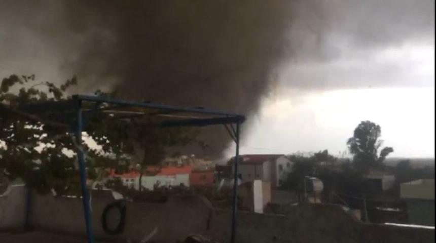 Adana&rsquo;da Hortum Dehşeti Kamerada