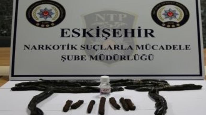 Aracın Kesilen Lpg Tankından Afyon Sakızı Çıktı