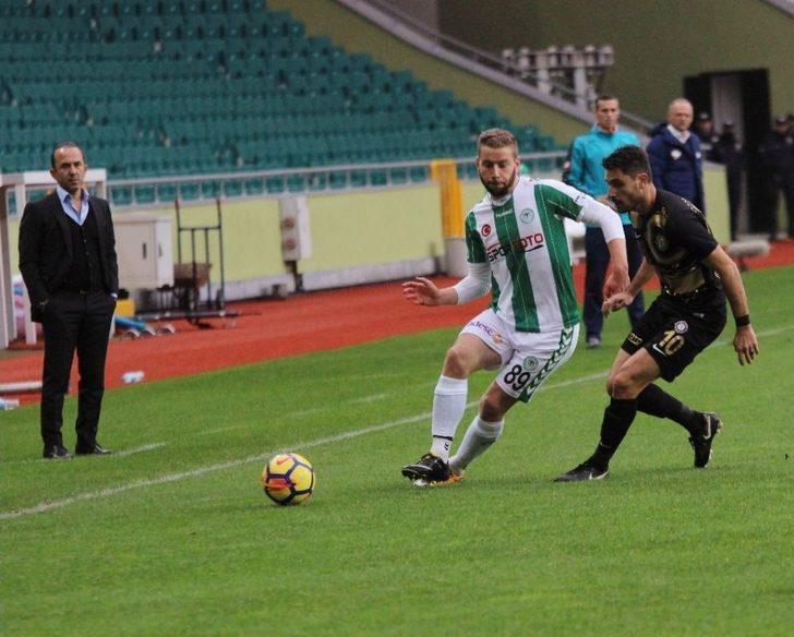 Süper Lig: Atiker Konyaspor: - Osmanlıspor: (ilk Yarı) G1