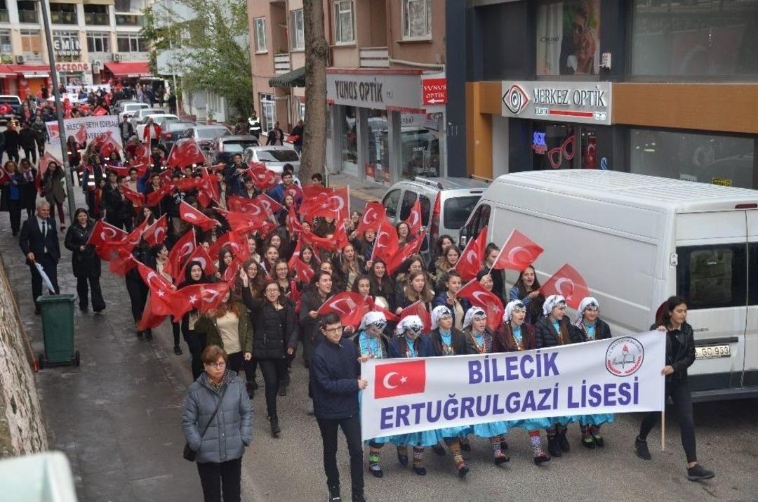 29 Ekim Cumhuriyet Bayramı Bilecik&rsquo;te Coşkuyla Kutlandı