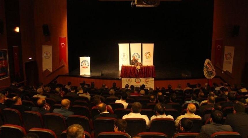Kahta&rsquo;da &lsquo;&ouml;ğretimden Terbiyeye Eğitim&rsquo; Konferansı