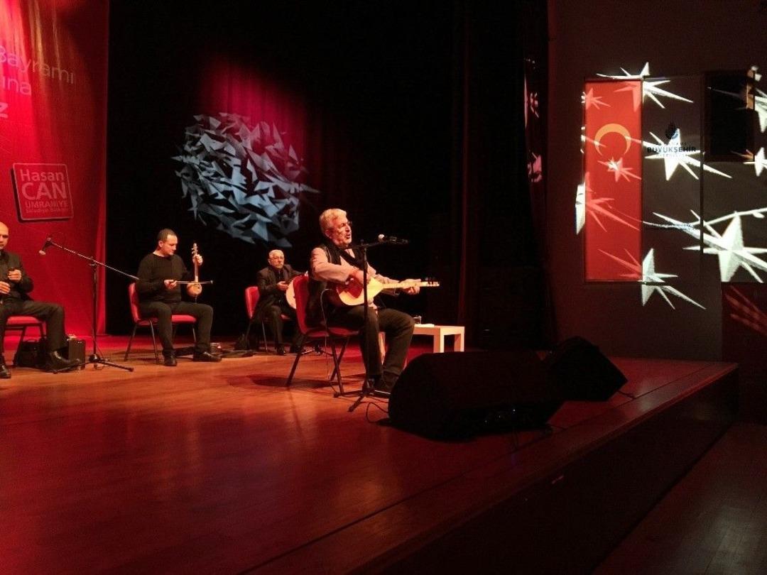 &Uuml;mraniye&rsquo;de 29 Ekim Kahramanlık T&uuml;rk&uuml;leriyle Kutlandı