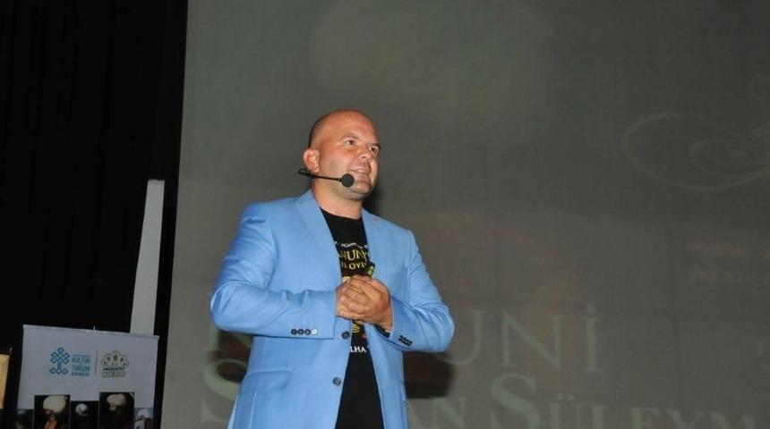 Yazar Talha Uğurluel Akşehir&rsquo;de Kanuni&rsquo;yi Anlattı