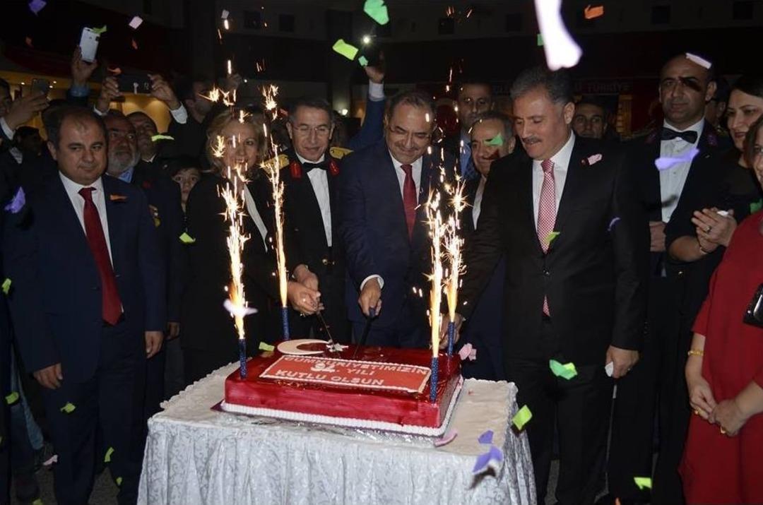 Malatya&rsquo;da 29 Ekim Resepsiyonu