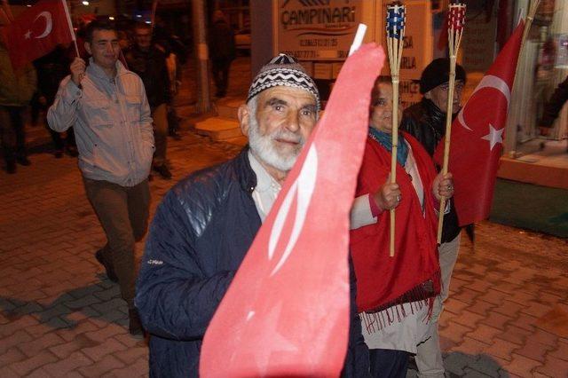 Lapseki’de Fener Alayı Yürüyüşü