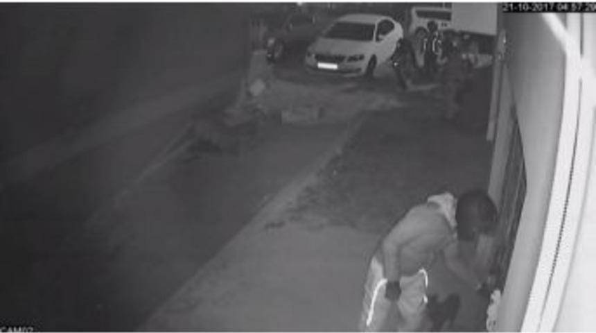 (&ouml;zel Haber) Soyguna Gelen &Ccedil;ete &Uuml;yeleri Alarmı Duyunca Apar Topar B&ouml;yle Ka&ccedil;tı