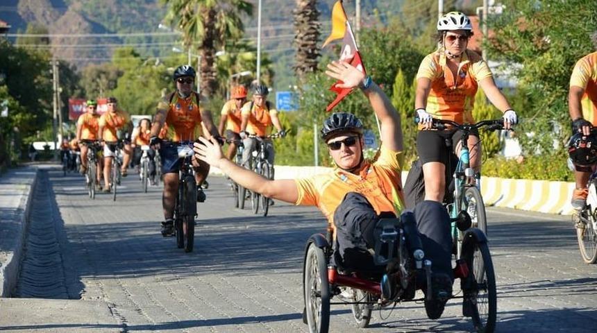 K&ouml;yceğiz&rsquo;de G&uuml;z Zamanı Bisiklet Turu Ger&ccedil;ekleştirildi
