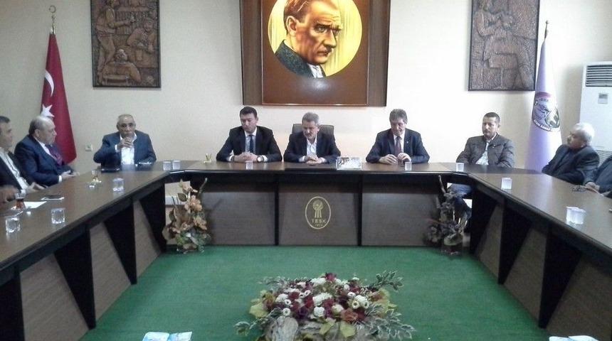 Germencik Belediye Başkanı Akın&rsquo;dan Esnaf Adaları Birliği&rsquo;ne Ziyaret