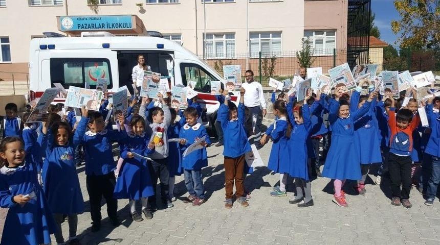 &Ouml;ğrencilere &rsquo;112 Acil Servis&rsquo; Tanıtıldı