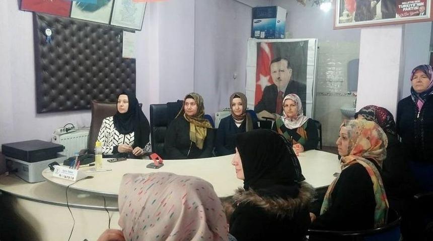 Hisarcık&rsquo;ta Ak Kadınlar M&uuml;lakata Tabi Tutuldu