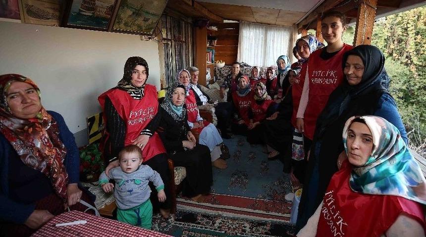 Başkan Karaosmanooğlu , İyilik Kervanı Başkanı Asiye G&uuml;l&rsquo;&uuml; Ziyaret Etti