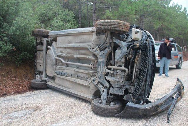 Bilecik’te Trafik Kazası 1 Yaralı