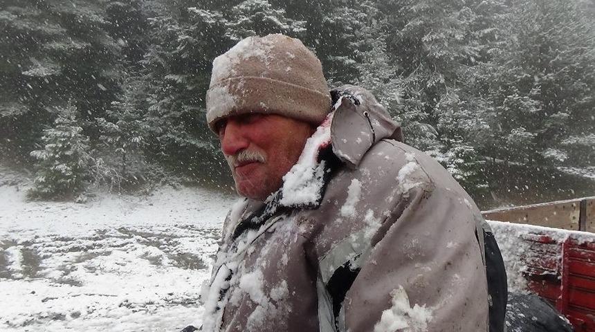 Bolu&rsquo;da Kar Yaşı Başladı