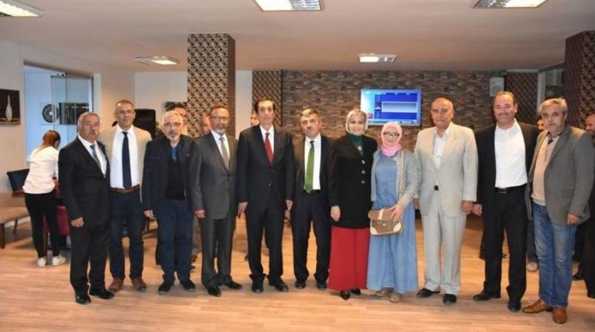 İl Milli Eğitim M&uuml;d&uuml;rl&uuml;ğ&uuml;&rsquo;nden Emekli Olan Ve Tayini &Ccedil;ıkan Personeller Onuruna Yemek