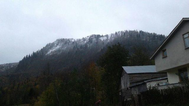 Sakarya’da Yılın İlk Karı Dikmen Yaylası’na Düştü