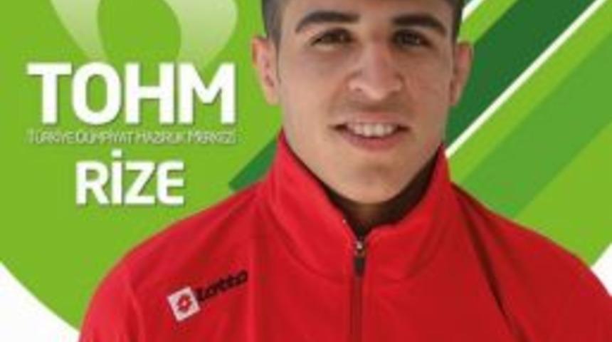 Rize&rsquo;li Tohm Sporcusu Balkan Şampiyonu Oldu
