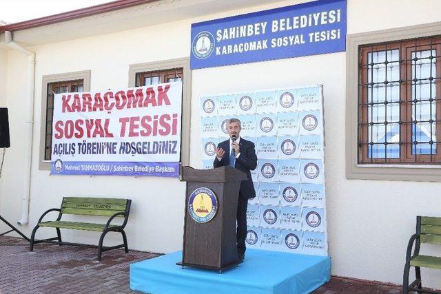 Şahinbey Belediyesi’nin Sosyal Tesis Halkası Büyüyor