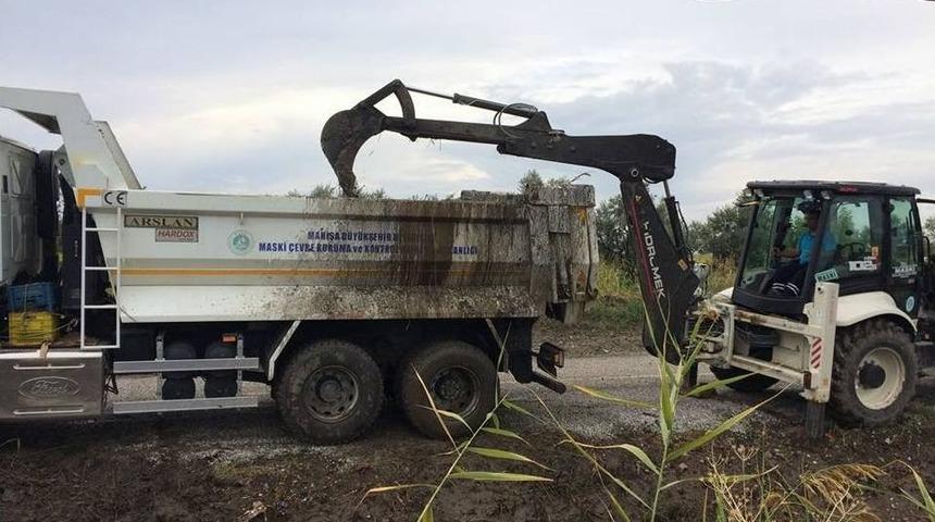 Adiloba Mahallesinde Dere Temizliği
