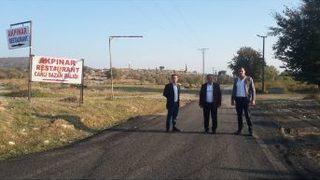 Gölmarmara’nın Mesire Yolu Yenilendi