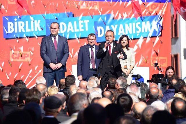 Chp Genel Başkan Yardımcısı Tezcan Başkan Eşkinat’ı Ziyaret Etti