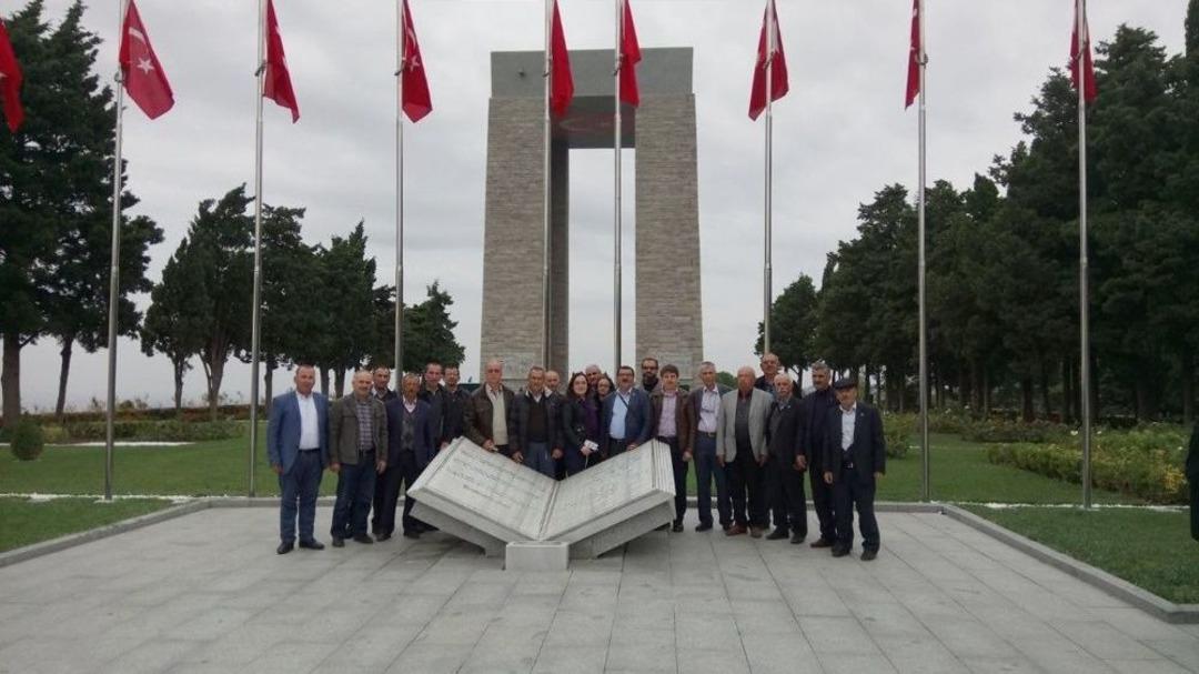 Muhtarlar &Ccedil;anakkale&rsquo;yi Ziyaret Etti