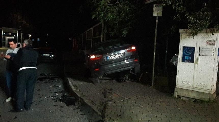 (&ouml;zel Haber) Etiler&rsquo;deki Kaza G&uuml;venlik Kamerasına Saniye Saniye Yansıdı