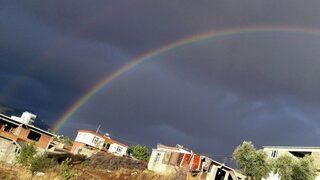 Kilis’te Seyirlik Gök Kuşağı