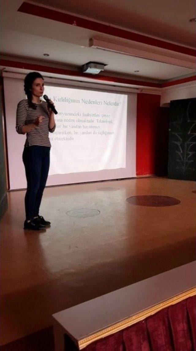 Uygulamalı Çevre Eğitimleri Ebru Naim Fen Lisesi’nde Başladı