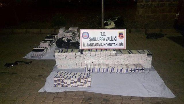Şanlıurfa&rsquo;da 6 Bin Paket Ka&ccedil;ak Sigara Ele Ge&ccedil;irildi 1