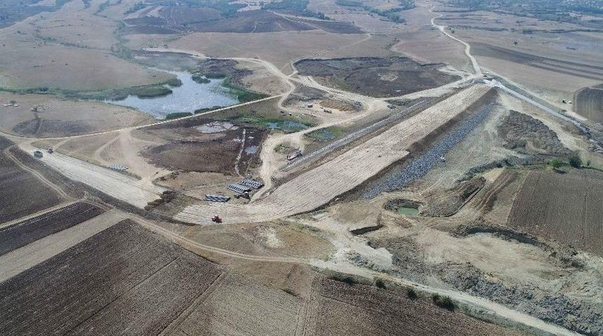 Edirne Keşan Altıntaş G&ouml;leti Ve Sulaması&rsquo;nda Sona Doğru