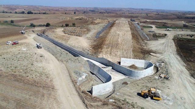 Edirne Keşan Altıntaş Göleti Ve Sulaması’nda Sona Doğru