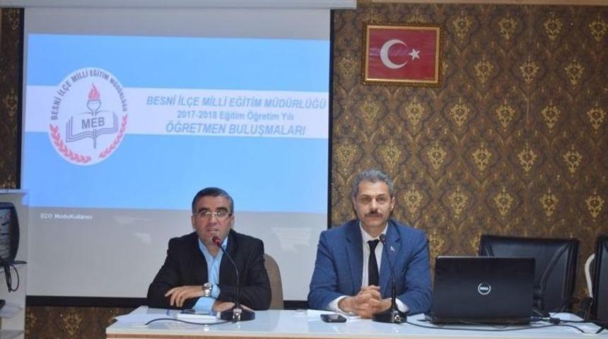 Besni&rsquo;de &Ouml;ğretmen Buluşmaları