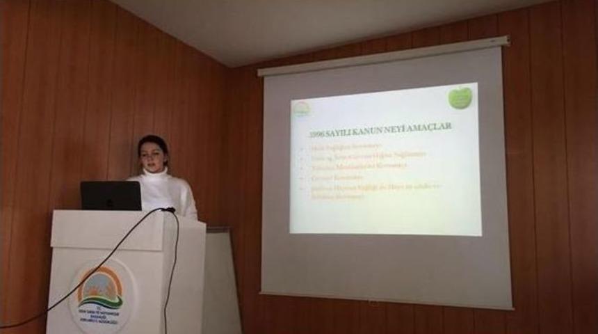 Okul Kantini Ve Yemekhane Personeline Hijyen Eğitimi