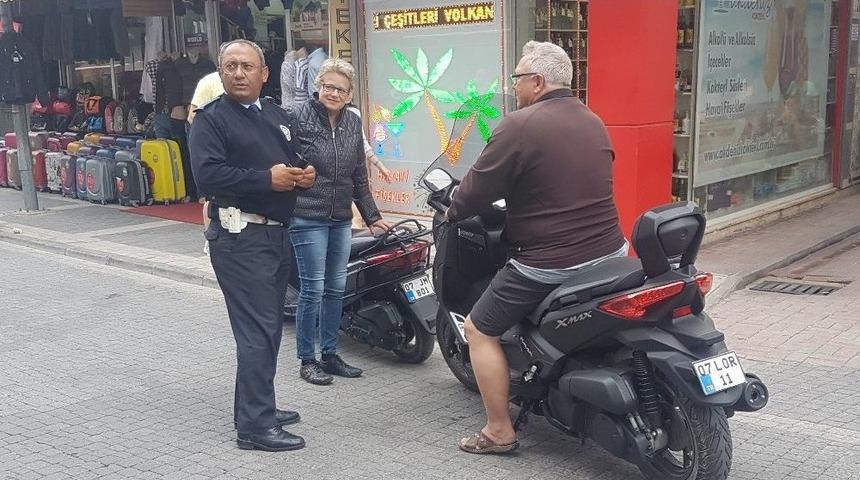Manavgat&rsquo;ta 10 Ayda 814 Motosiklet Trafikten Men Edildi