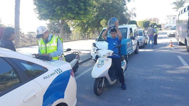 Manavgat’ta 10 Ayda 814 Motosiklet Trafikten Men Edildi