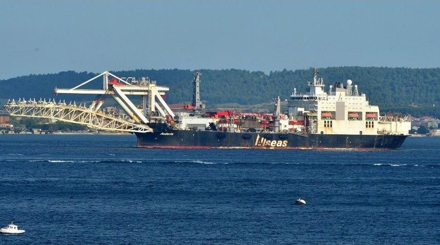 T&uuml;rk Akım&rsquo;da Şu Ana Kadar 450 Km Boru Hattı D&ouml;şendi