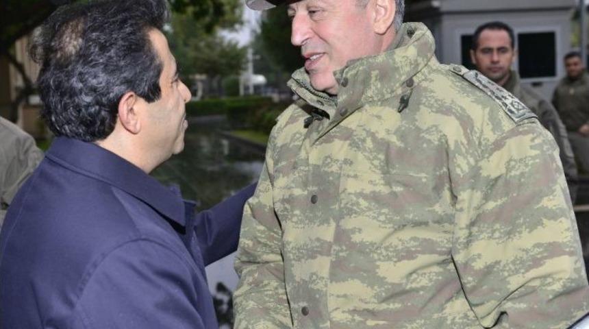 Orgeneral Akar, Diyarbakır Valiliğini Ziyaret Etti