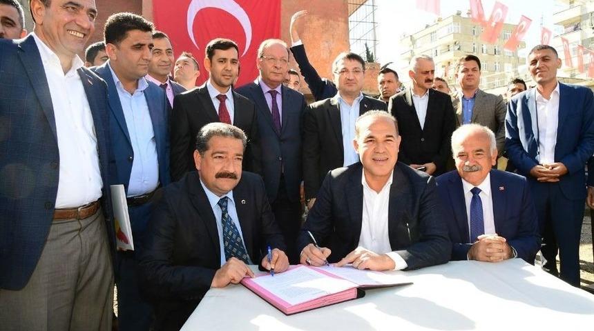 Kasaplar &Ccedil;arşısı Ve Sosyal Tesis İ&ccedil;in Protokol İmzalandı