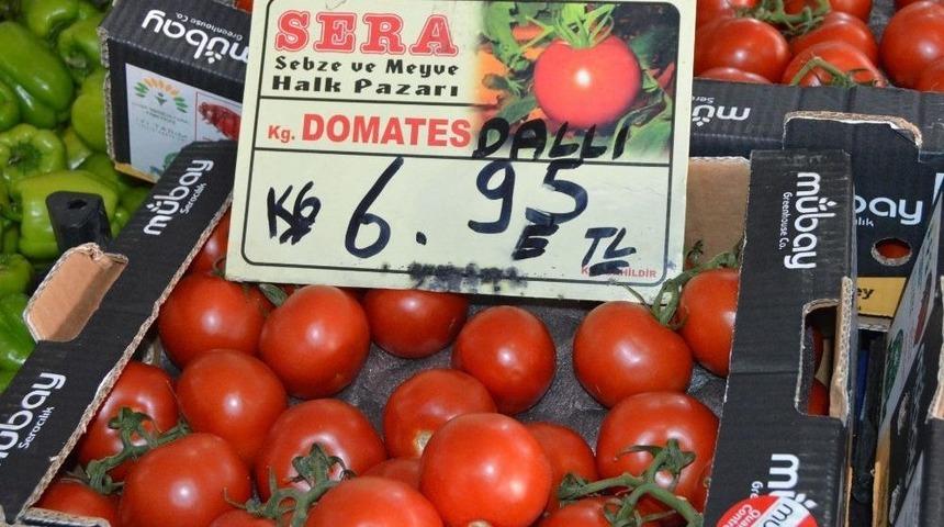 Edirne&rsquo;de Domatesin Ateşi Y&uuml;kseldi
