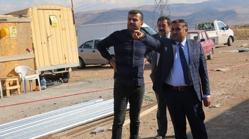 Başkan Cabbar Geri D&ouml;n&uuml;ş&uuml;m Tesisindeki &Ccedil;alışmaları İnceledi