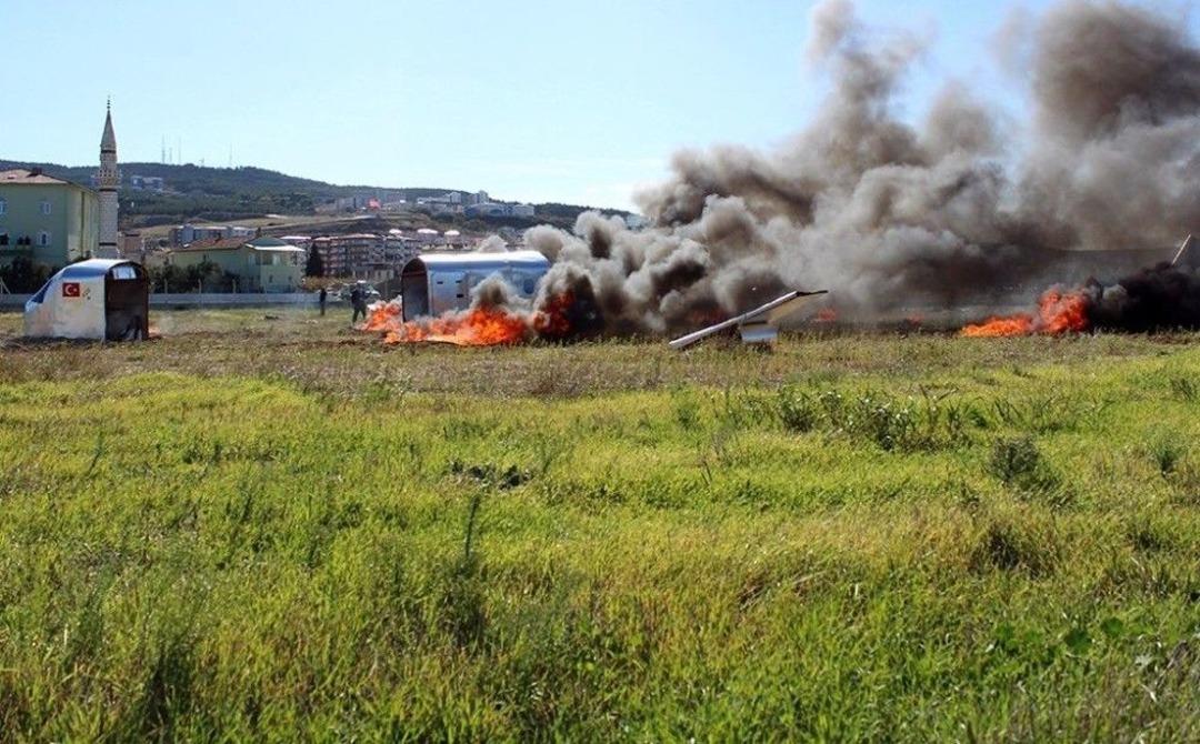 Havalimanında Nefes Kesen Tatbikat