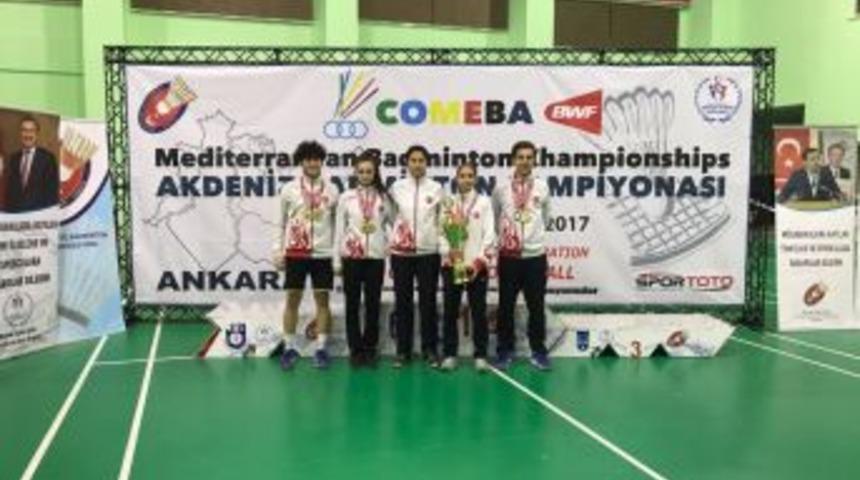 Badminton Akdeniz Şampiyonası’nda Osmangazi Rüzgarı