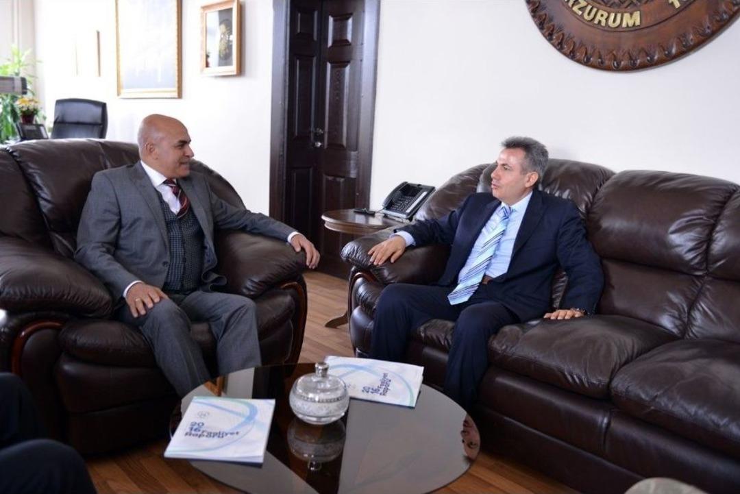 Ağrı Valisi S&uuml;leyman Elban&rsquo;dan, Korkut&rsquo;u Ziyaret